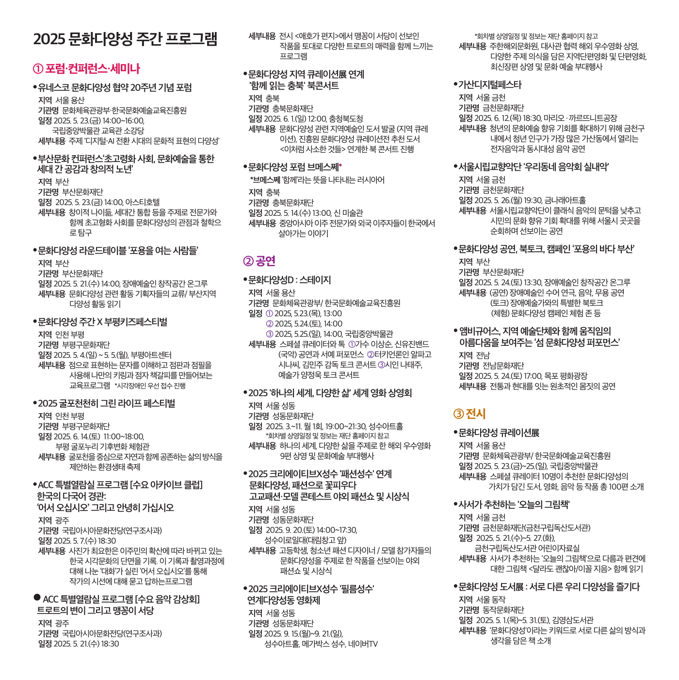 2025 문화다양성 지도